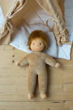 Anfertigung Schmusepuppe Fynn 35 cm
