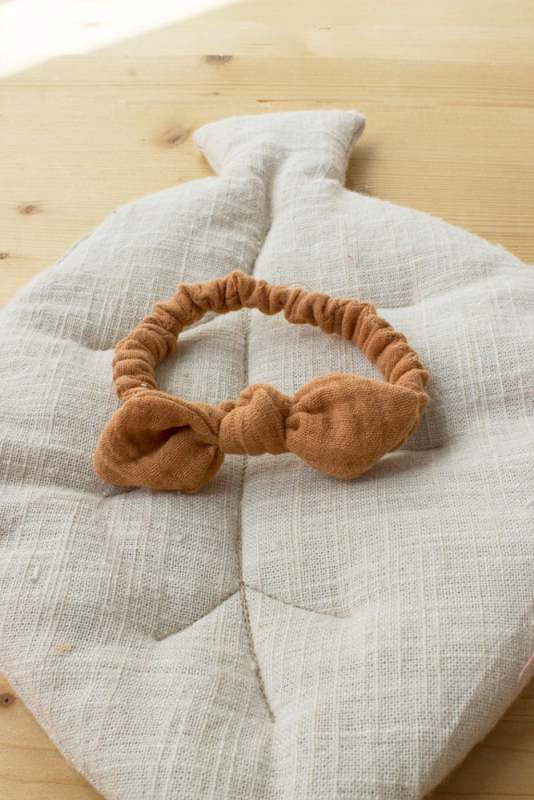 Anfertigung Haarband zimt f&uuml;r 35 cm Puppe
