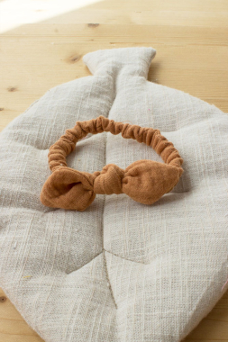 Anfertigung Haarband zimt für 35 cm Puppe