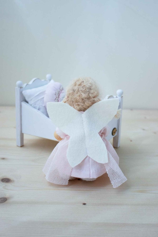Biegep&uuml;ppchen-Zahnfee mit Fl&uuml;geln und Beutel