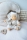 Anfertigung - Minischlamperle sand mit naturfarbener Mütze 22 cm