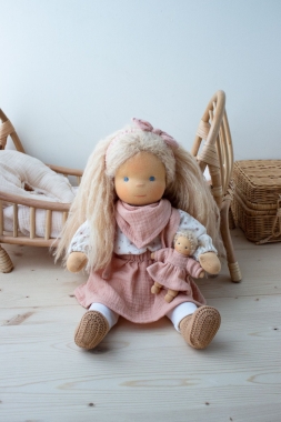 Anfertigung Puppenkind Elin 45 cm