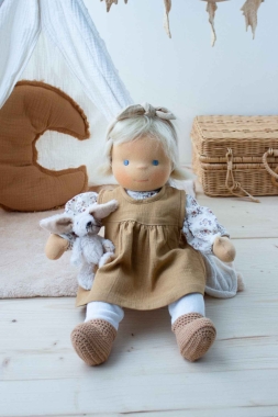 Anfertigung Babypuppe Caro 45 cm