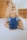 Minilie Junge im gestreiften Pullover und blauer Latzhose 12 cm